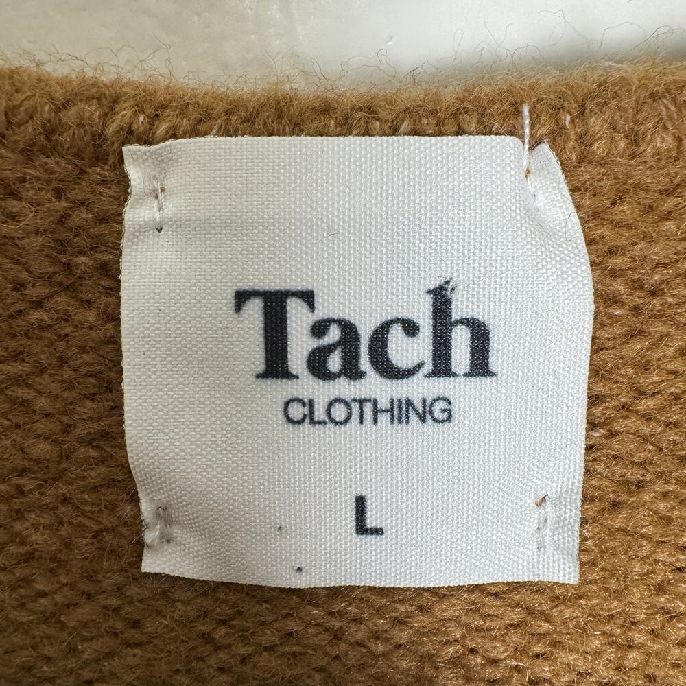 Tach Sweater Women's Large Cropped Cottagecore Fl… - image 5